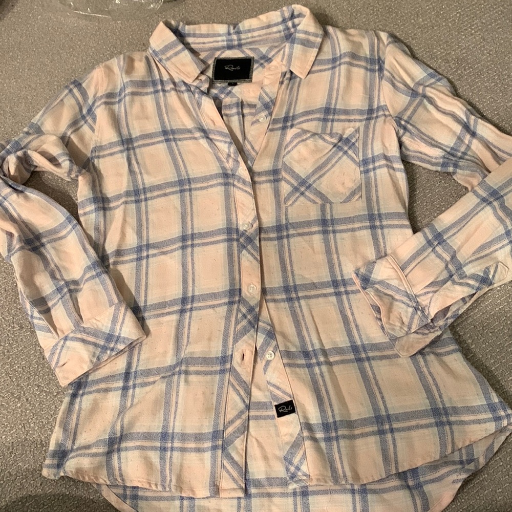 RAILS PINK BUTTON DOWN
